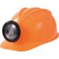 Preview: Bauhelm mit Lampe orange